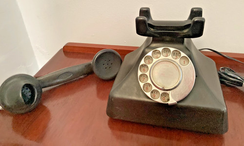 Vintage gec black bakelite - black,