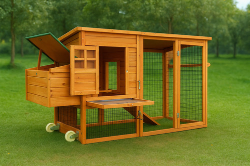 Country lodge chicken coop - coop, &