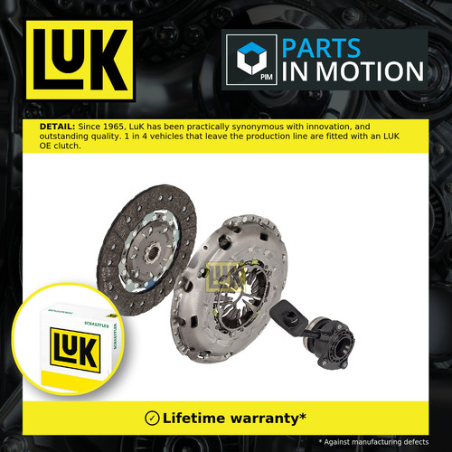 Clutch kit 3pc - kit,