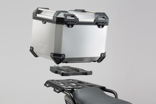 Aluminum motorcycle trunk - , +
