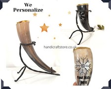 Ox-Horn Viking Drinking Horn