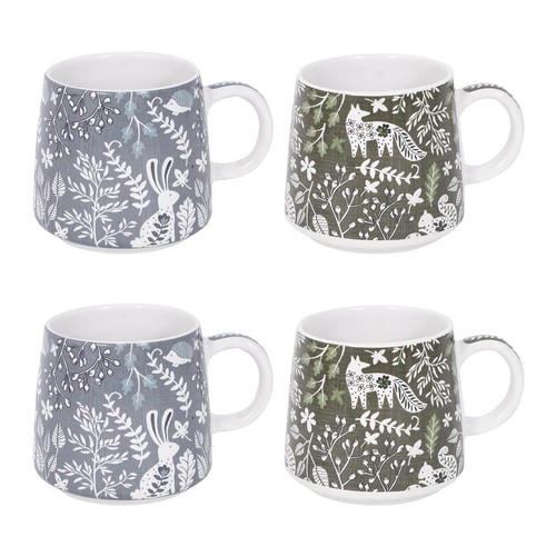 Set woodland stoneware - set, of