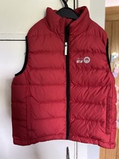Spotty Otter Red Down Filled Warm Gilet Body Warmer Age 5-6 Unisex Boys/Girls