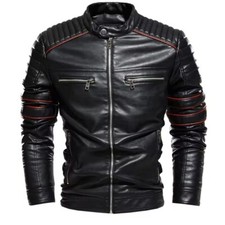 Cafe Racer Biker Leather