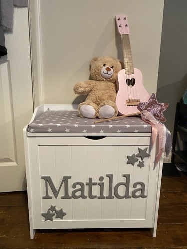 Personalised toybox with - personalised,