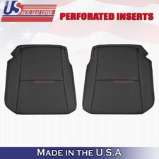 2010-2015 Fits Lexus RX350 REAR Driver & Passenger Bottoms Leather Cover Black