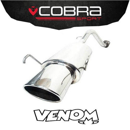 Cobra exhaust rear box - cobra,