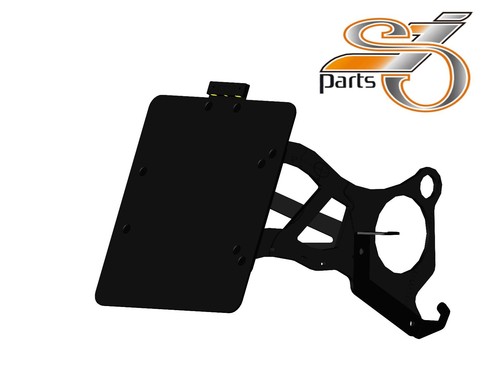 License plate holder side - license,