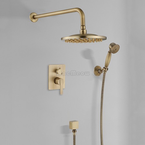 Antique brass rainfall - brass,