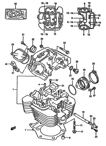 Suzuki genuine rg500 wiring - rg500,