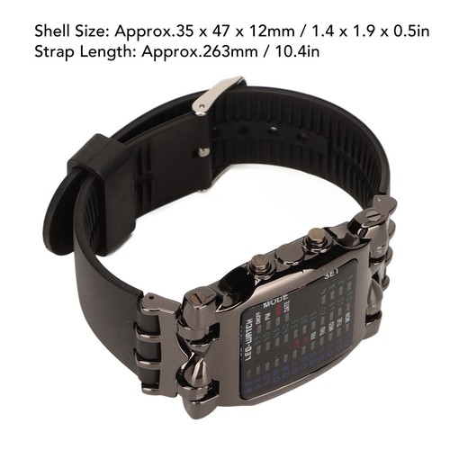Binary watch crab shape - crab,