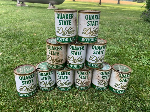 Lot vintage quaker state - lot,