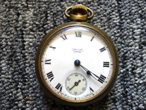Smiths golden cased pocket - golden,