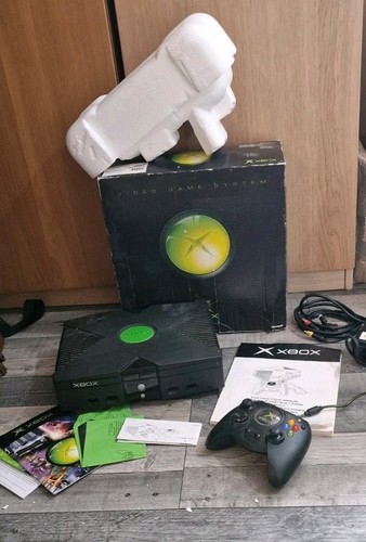 Xbox console original boxed - xbox,