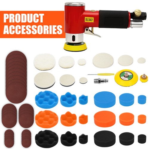 Mini air sander polisher - air, 1"