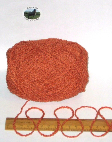 100g balls burnt - burnt, orange