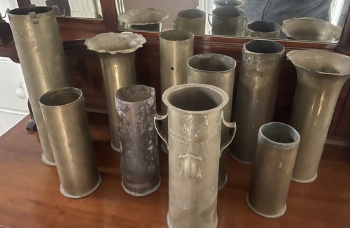 Job lot antique brass - lot,
