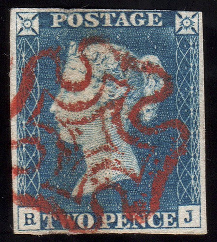 1840 two penny blue - 2d,