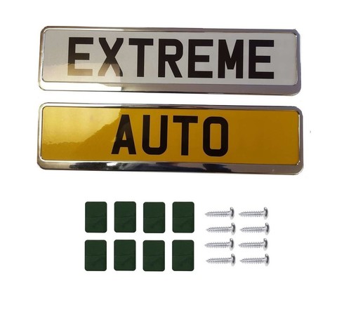 Chrome car number - chrome,