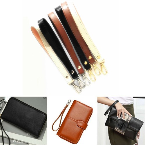 Leather wristlet wrist bag - wrist,
