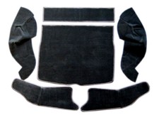 Load area  Black Carpet Set - High Quality (Suits MG MGB GT) 