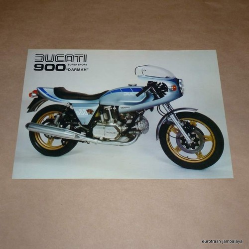 Ducati 900 darmah brochure - ducati,