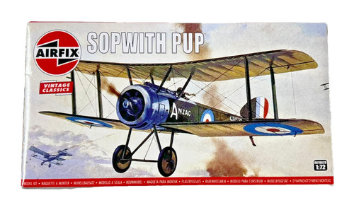 Airfix sopwith pup 72 scale - sopwith, pup.