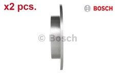 X2 PCS FRONT BRAKE DISC SET LEFT & RIGHT 0 986 478 539 BOSCH I
