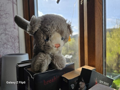 Steiff grey plush - grey, kitty