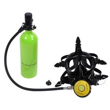 Green Scuba Tank Diving Gear