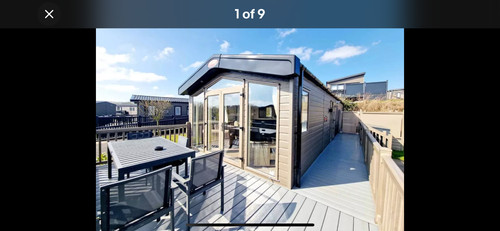 Bed holiday lodge with hot - bed,