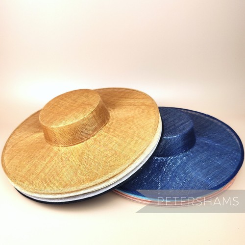 Metallic lurex large brim - metallic,