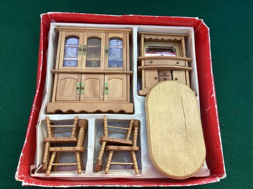 Vintage dolls house furniture - house,