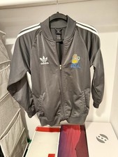 Vintage Adidas Women’s UCLA College Vault Team Issued Track Jacket Medium - Gray