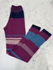 Sweaty Betty Ski Merino Pattern Base Layer Leggings Amaranth Pink Size S