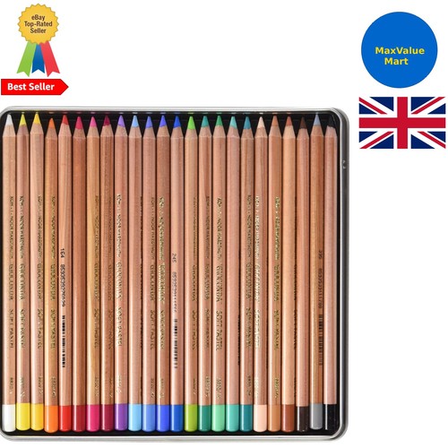 Count soft pastel pencils - 24-count,