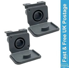 2 x 28mm Caravan Waste Water Outlet Socket Compatible with 28mm Convolute Hose