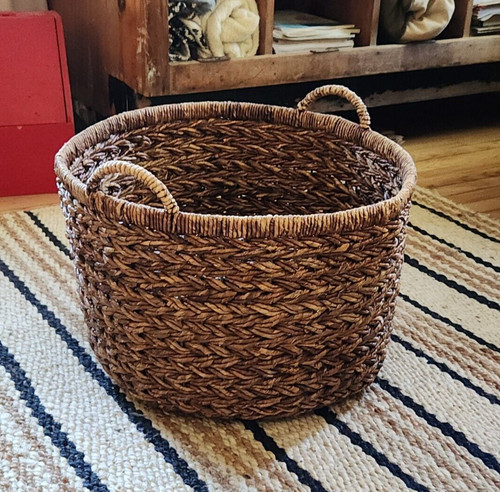 Vintage rattan storage - vintage,