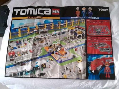 Tomy tomica hypercity poster - ,