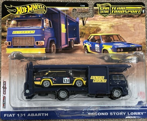 Hotwheels team transport fiat - team,