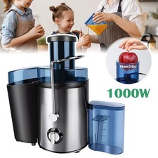 1000W Juicer Machine Whole Fruit Large Juice Extractor Stainless Steel Vegetable