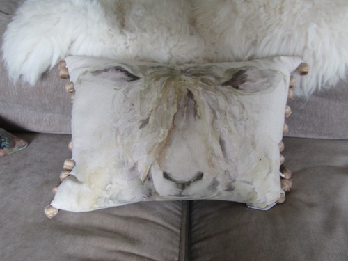 Voyage maison sheep cushion - sheep,