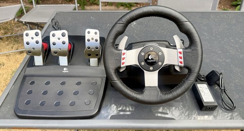 Logitech g27 racing steering - logitech,