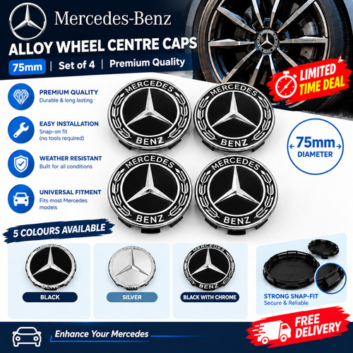 Black mercedes benz - black,