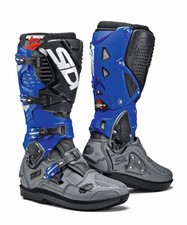 Sidi Crossfire 3 SRS motocross Boots MX CE Grey/Blue/Black Enduro