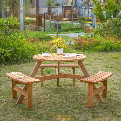Garden round table chair - garden,