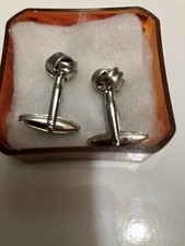 Men’s Silver Cufflinks From