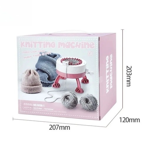Needle knitting machine - machine, kit