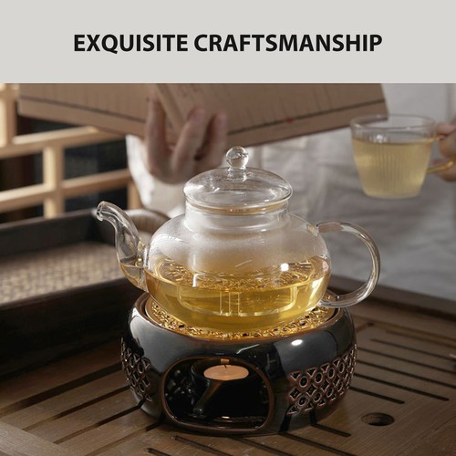 Tea light teapot warmer - light, hollow