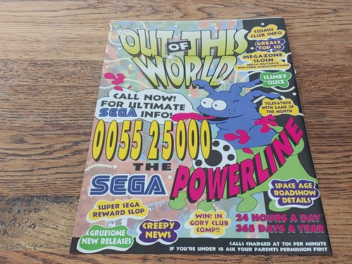 Vintage sega powerline phone - sega,